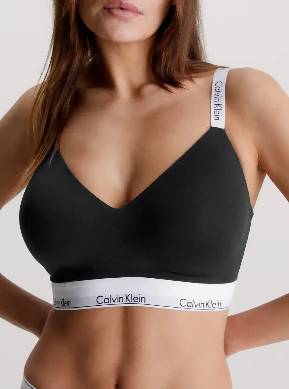 Sliponline Calvin Klein Bralette dames - Full cup Light lined