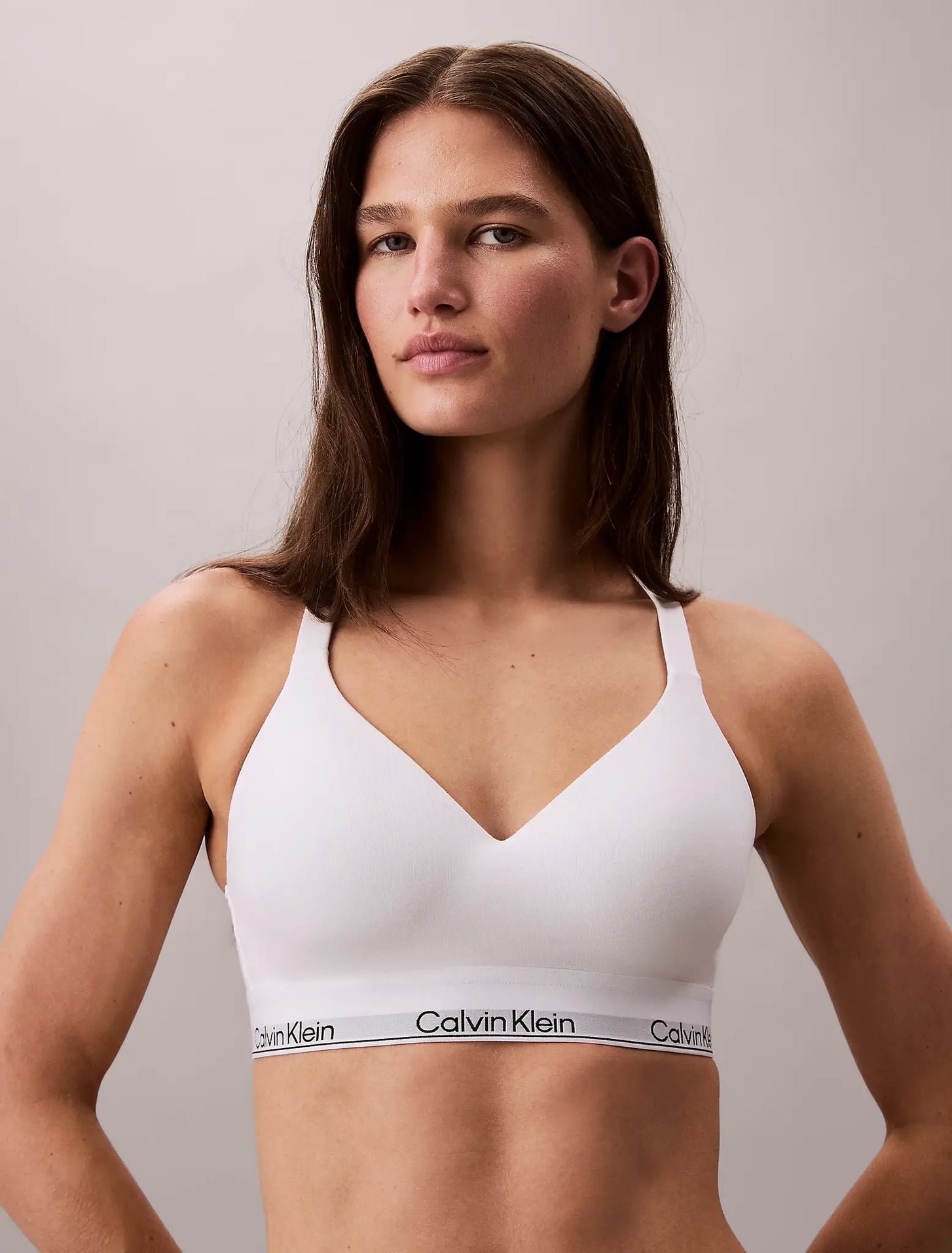 Sliponline Calvin Klein Bralette dames - Lift - Icon Cotton Modal