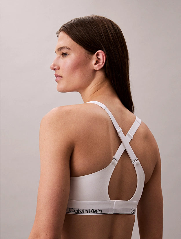 Sliponline Calvin Klein Bralette dames - Lift - Icon Cotton Modal