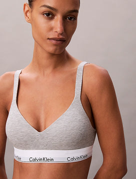 Sliponline Calvin Klein Bralette dames - Lift - Icon Cotton Modal