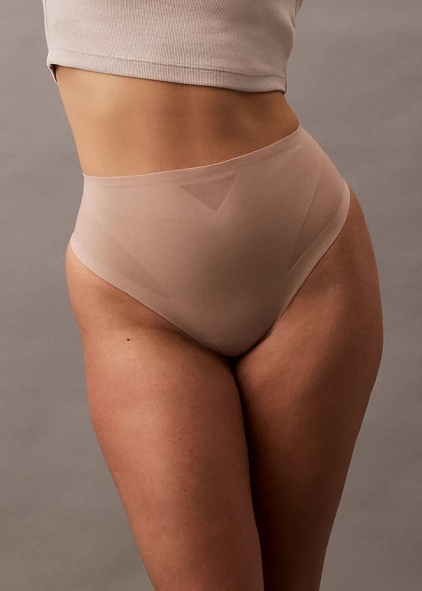 Sliponline Calvin Klein corrigerende Hoge string - Stay Put Mesh