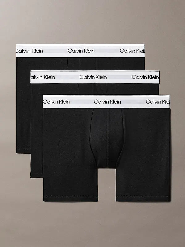 Sliponline Calvin Klein Heren boxershorts 3-Pack Boxer Brief - Modern Cotton 3PK