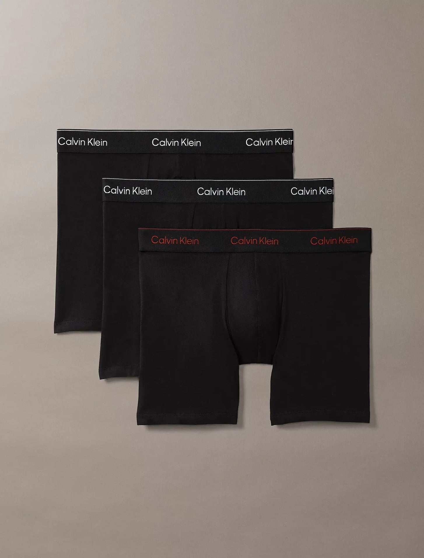 Sliponline Calvin Klein Heren boxershorts 3-Pack Boxer Brief - Modern Cotton 3PK