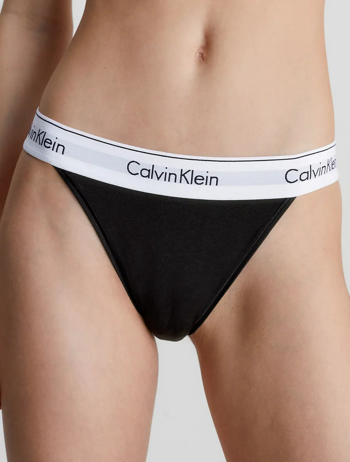 Sliponline Calvin Klein High Leg Tanga slip dames