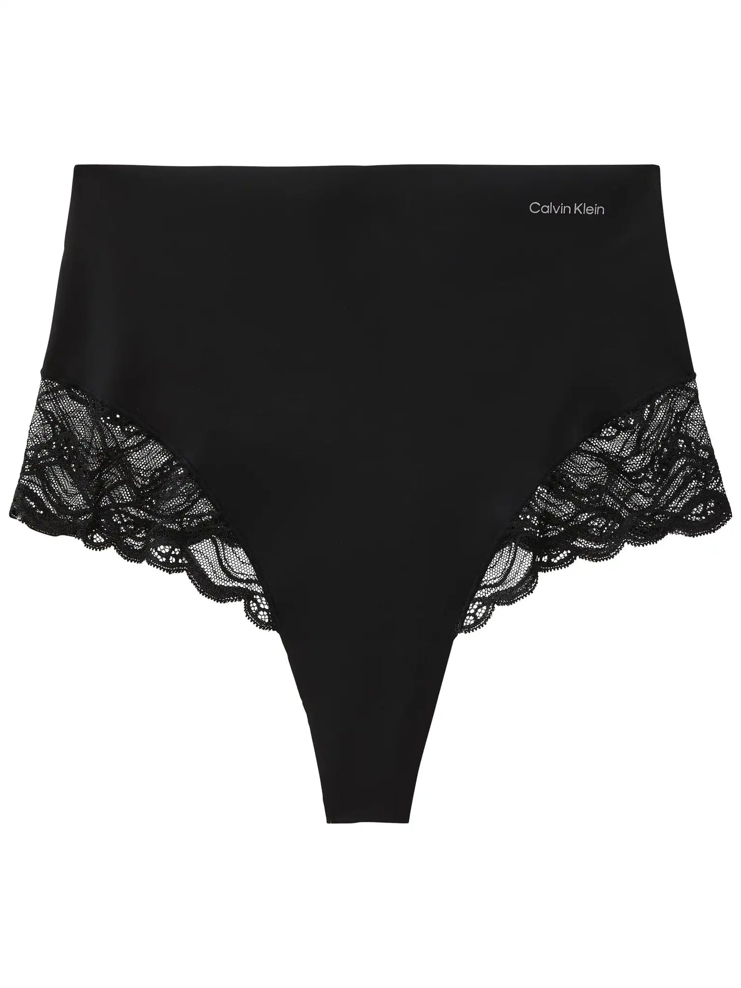 Sliponline Calvin Klein highwaist dames string - kant