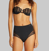 Sliponline Calvin Klein highwaist dames string - kant