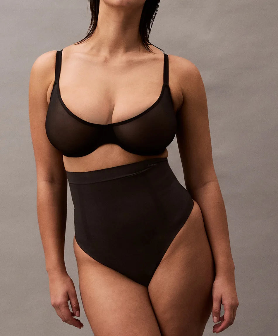 Sliponline Calvin Klein hoge sterk corrigerende string - Naadloos - Seamless thong
