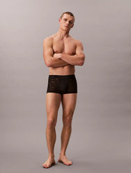 Sliponline Calvin Klein Kanten Heren boxershorts low rise - microfibre lace - Sculpt