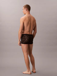 Sliponline Calvin Klein Kanten Heren boxershorts low rise - microfibre lace - Sculpt