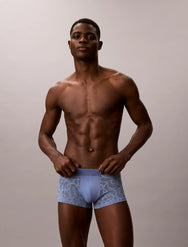Sliponline Calvin Klein Kanten Heren boxershorts low rise - microfibre lace - Sculpt