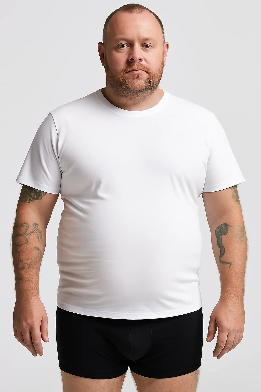 Sliponline Ceceba 2-pak heren Ondershirts met V-hals- Grote maten - Konvex