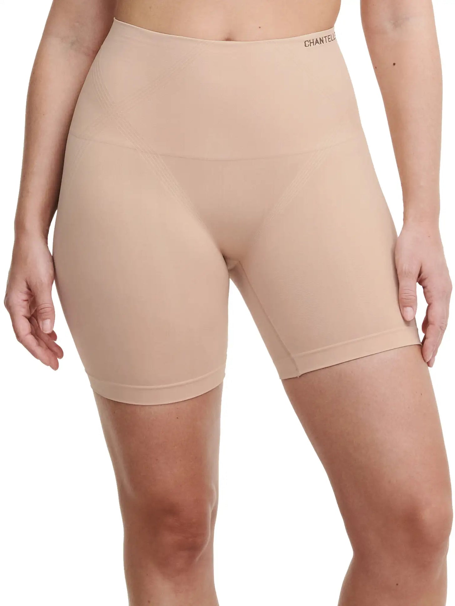 Sliponline Chantelle corrigerende boxershort met lange pijpjes