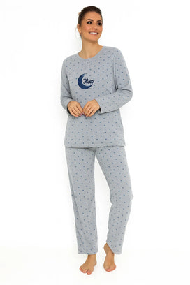 Sliponline Cocodream fleece pyjama dames - Dots