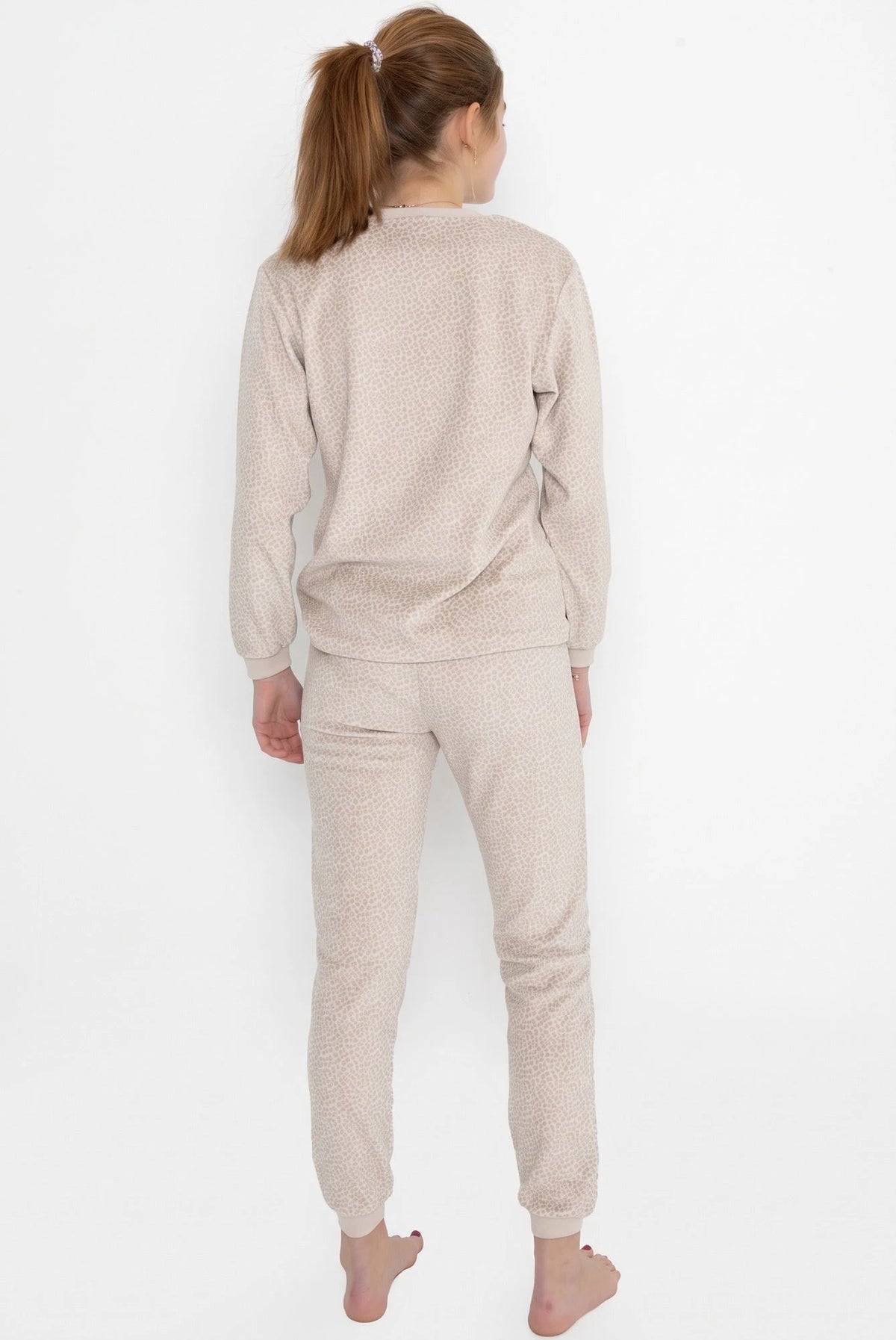 Sliponline Cocodream velours meisjes pyjama - Hello Weekend