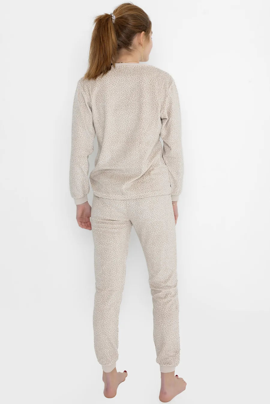 Sliponline Cocodream velours meisjes pyjama - Hello Weekend