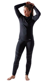 Sliponline Craft core dry baselayer- Dames thermoset - Graphit