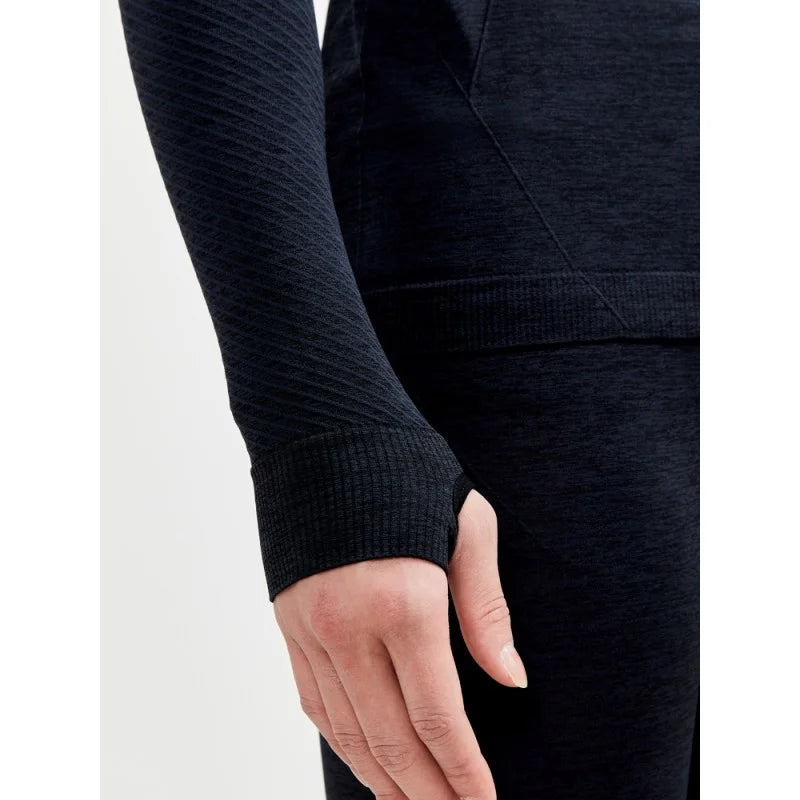 Sliponline Craft thermoshirt heren lange mouw met rits - Core dry