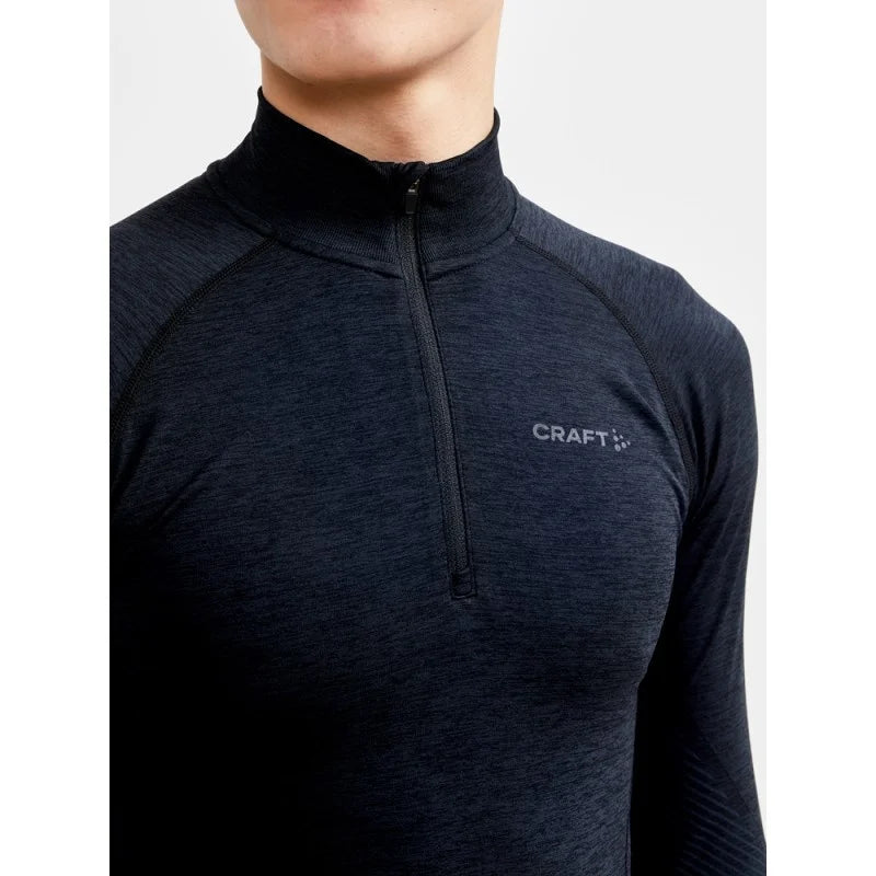 Sliponline Craft thermoshirt heren lange mouw met rits - Core dry