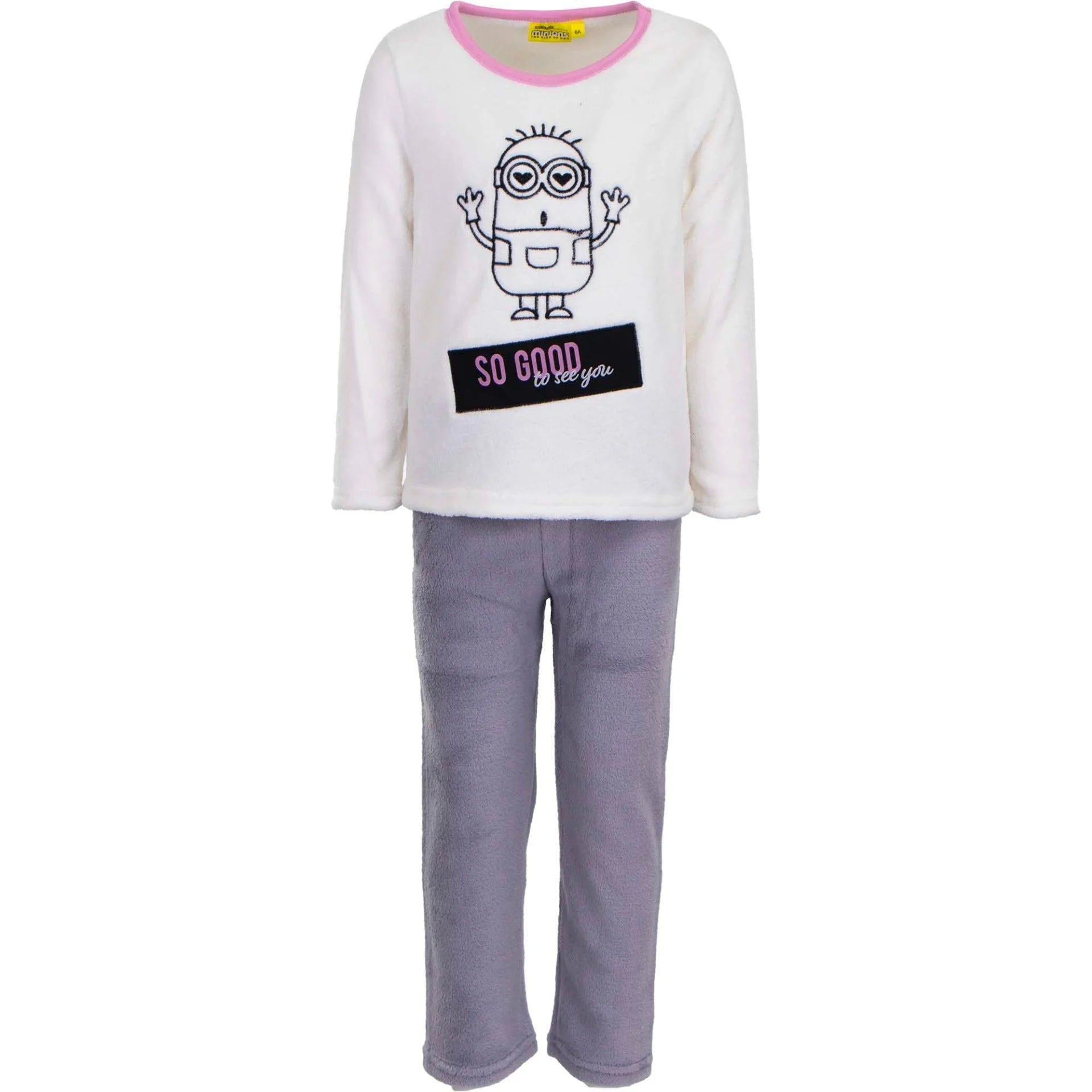 Sliponline Despicable me fleece pyjama meisjes - Minions
