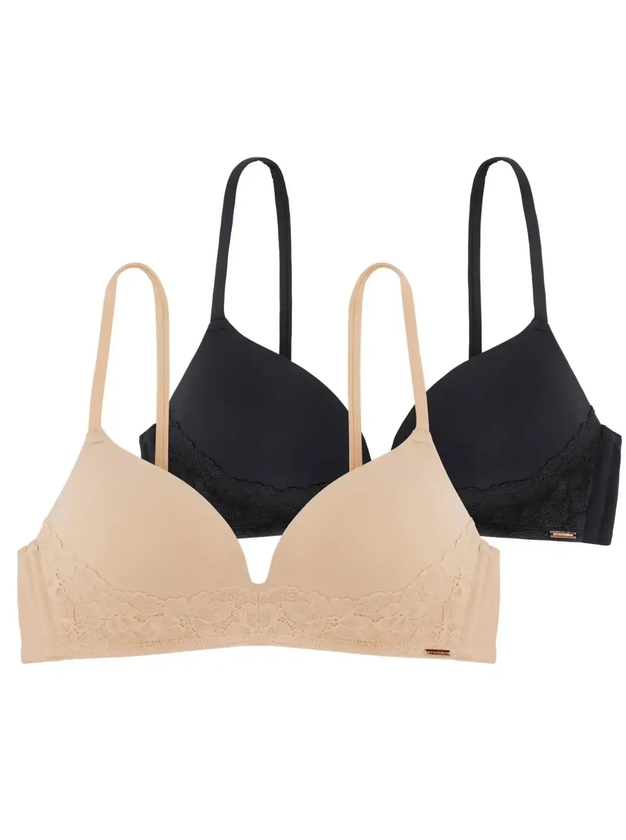 Sliponline Dorina 2-pack voorgevormde BH zonder beugel - Fili Lace