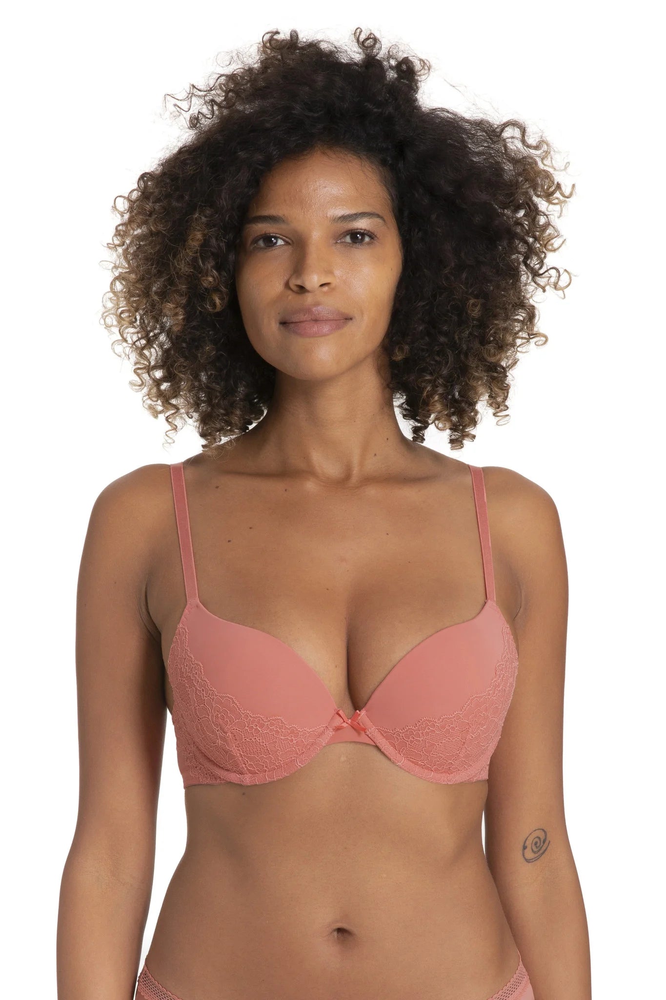 Sliponline Dorina Push up BH met beugel - Coral - Lexi