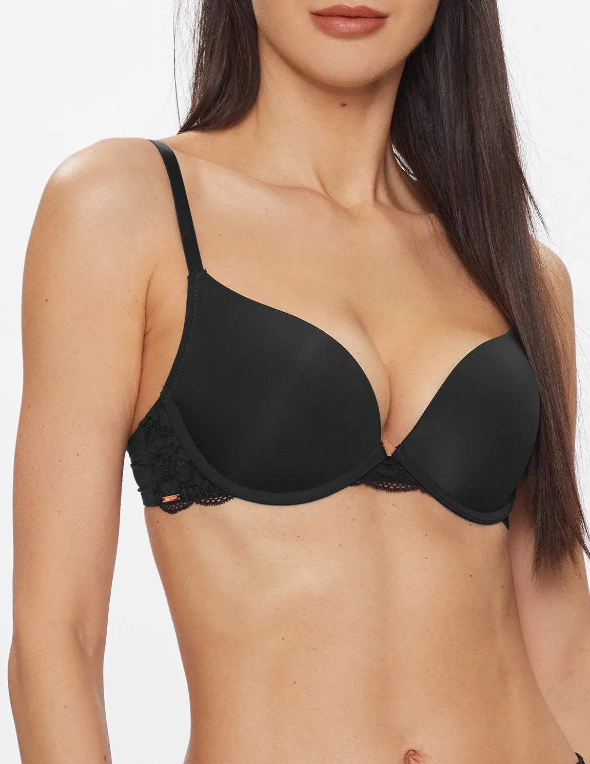 Sliponline Dorina Push up / Plunge BH - Rosa