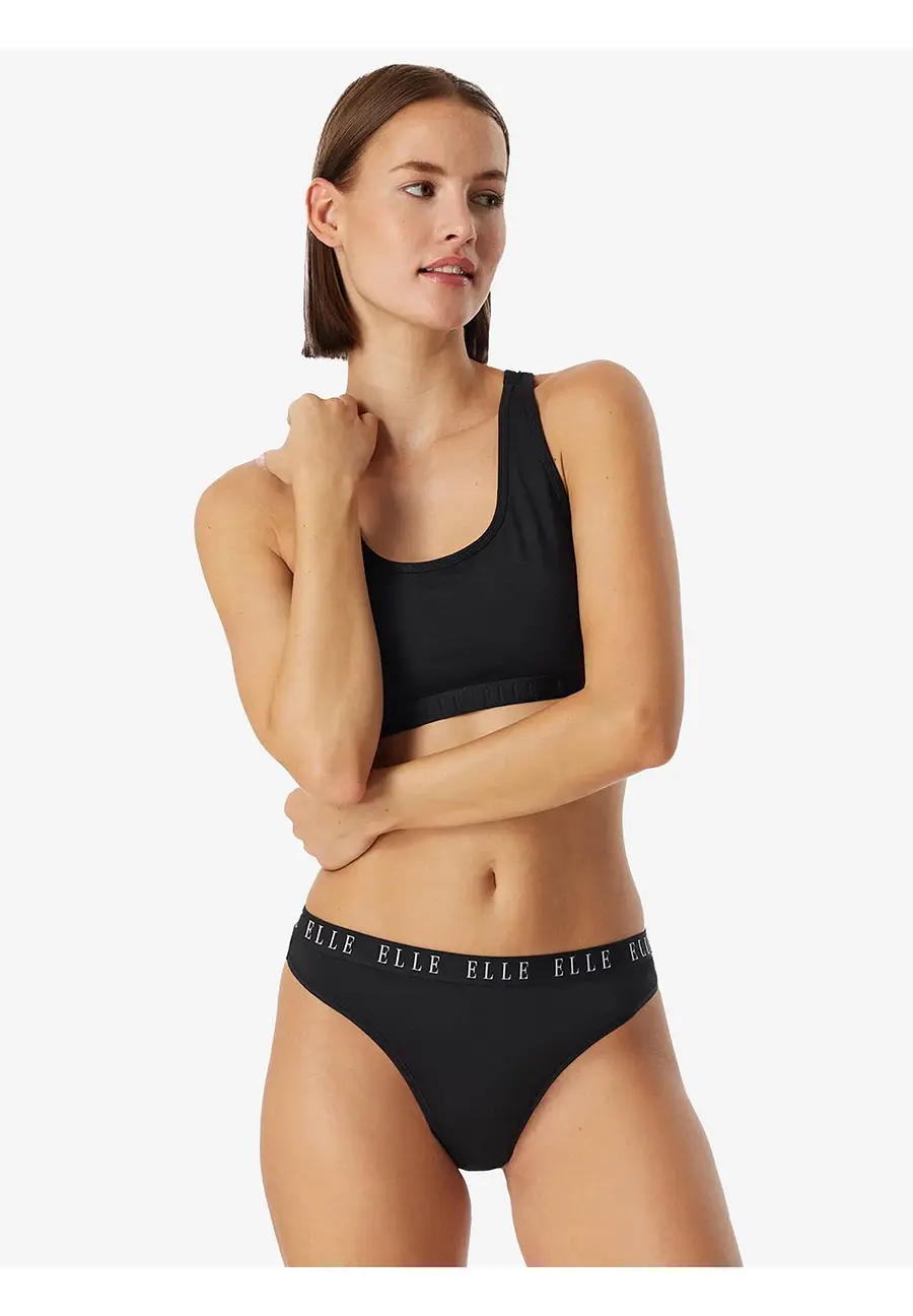 Sliponline Elle 3-Pack dames tanga strings microfiber