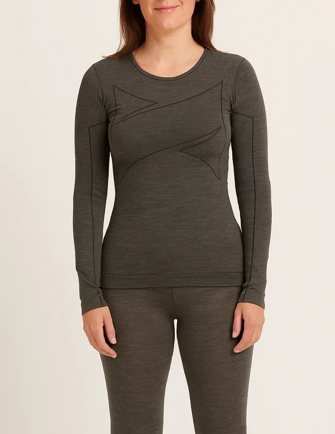 Sliponline Extreme Wollen Thermo shirt lange mouw - Extra warm