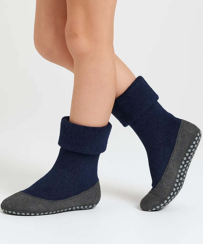 Sliponline FALKE Dames/kinder Cosyshoe pantoffels - Slofsokken jongens en meisjes