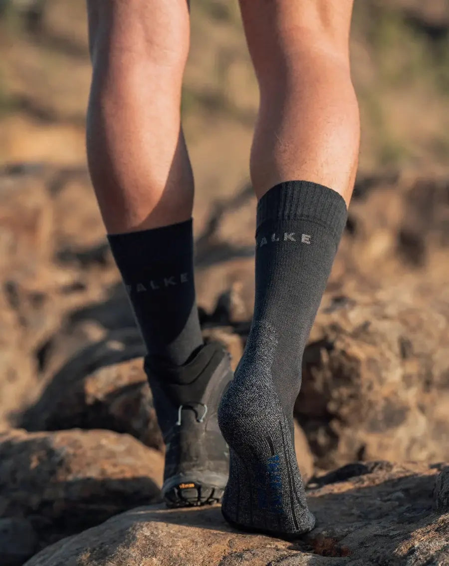 Sliponline FALKE Heren Wandelsokken TK2 Cool - Wol