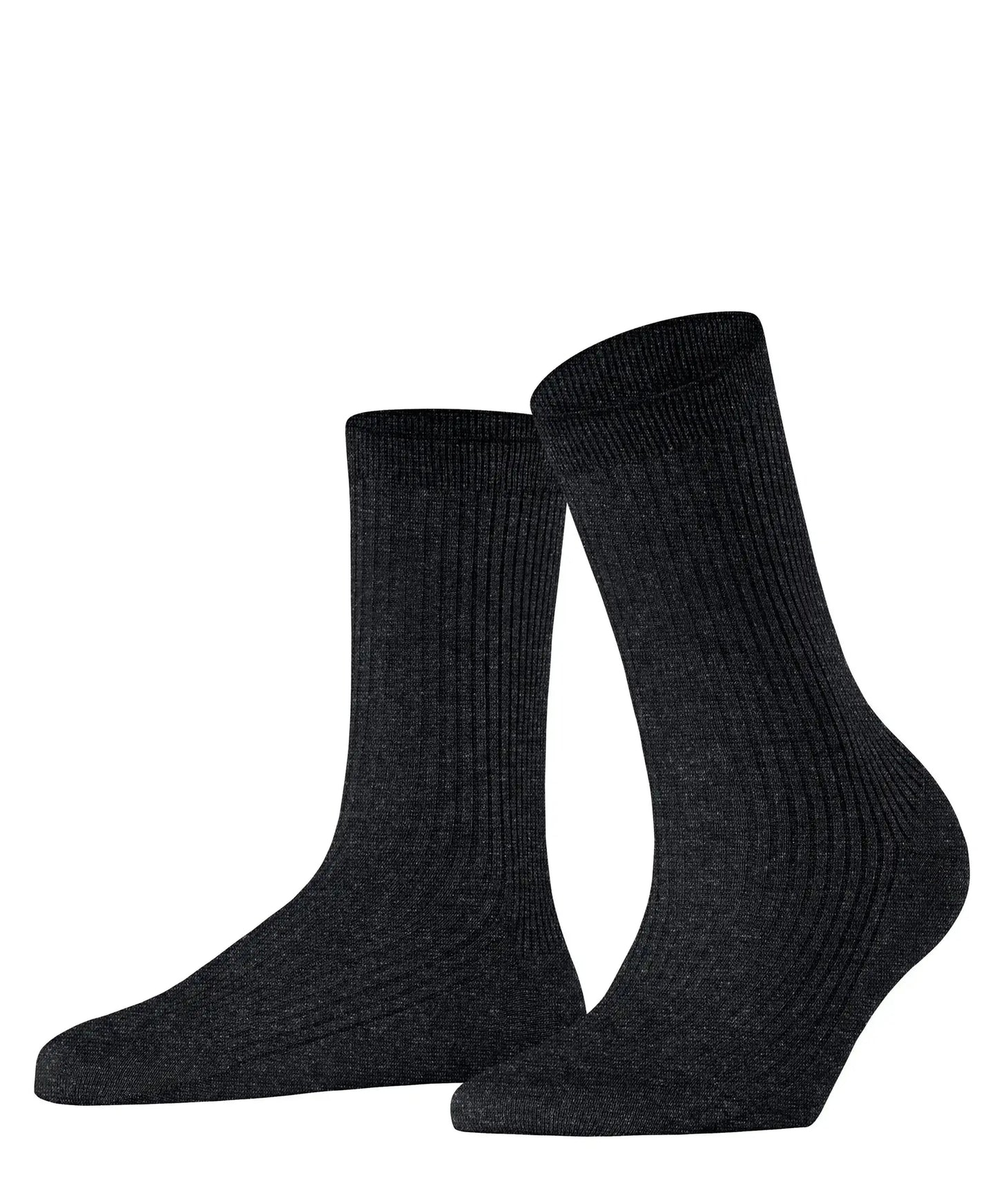 Sliponline FALKE Rib hoge dames sokken - Shiny