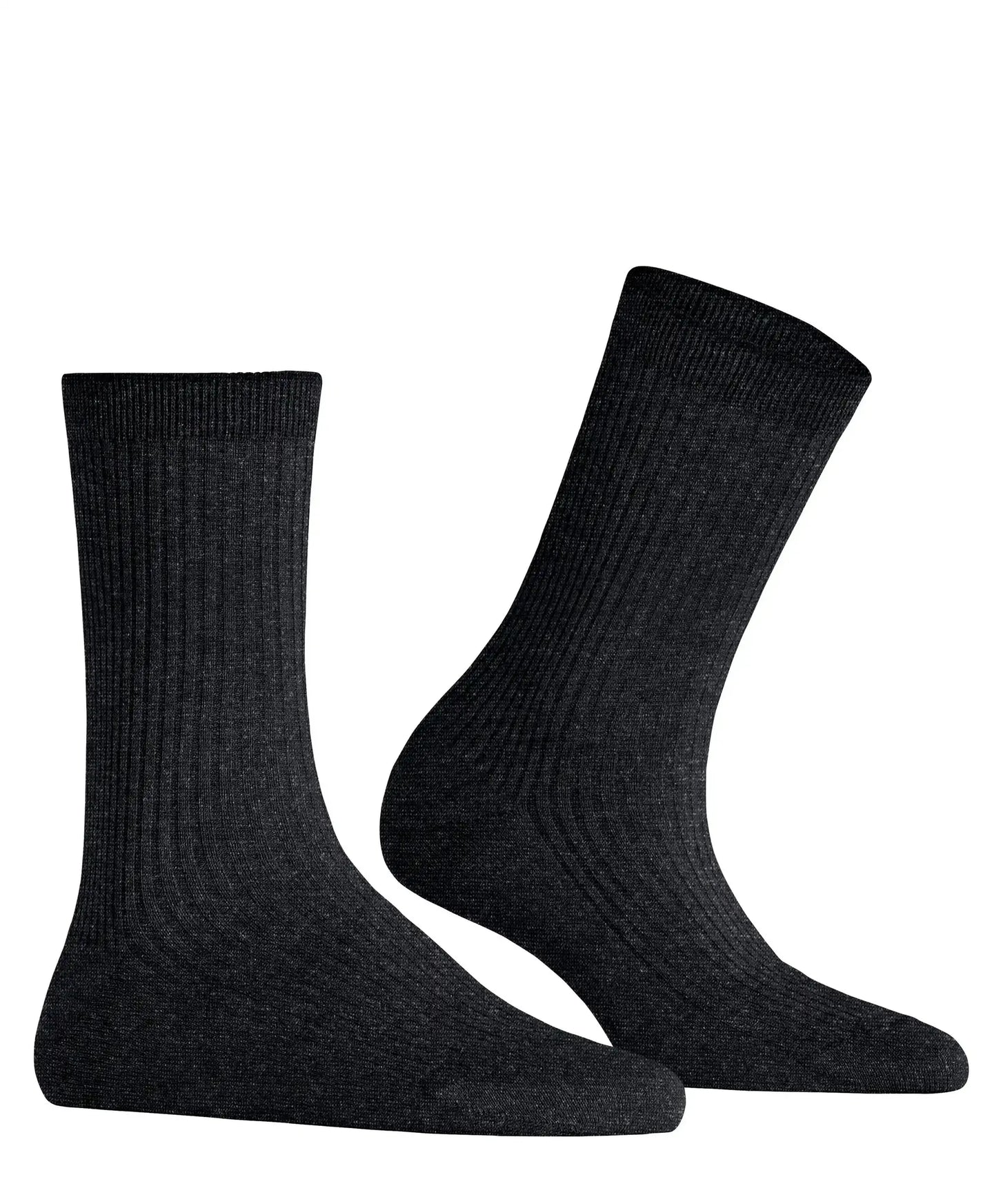 Sliponline FALKE Rib hoge dames sokken - Shiny