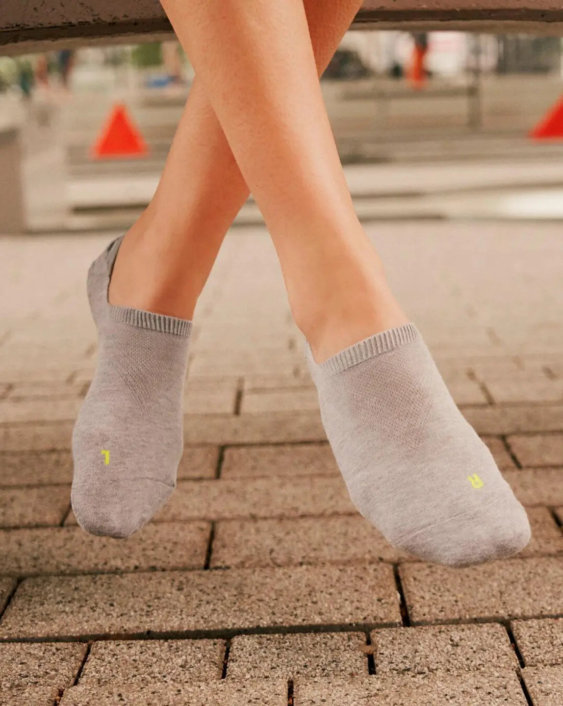 Sliponline FALKE unisex Footies die niet afzakken - Cool Kick sokken - Antislip