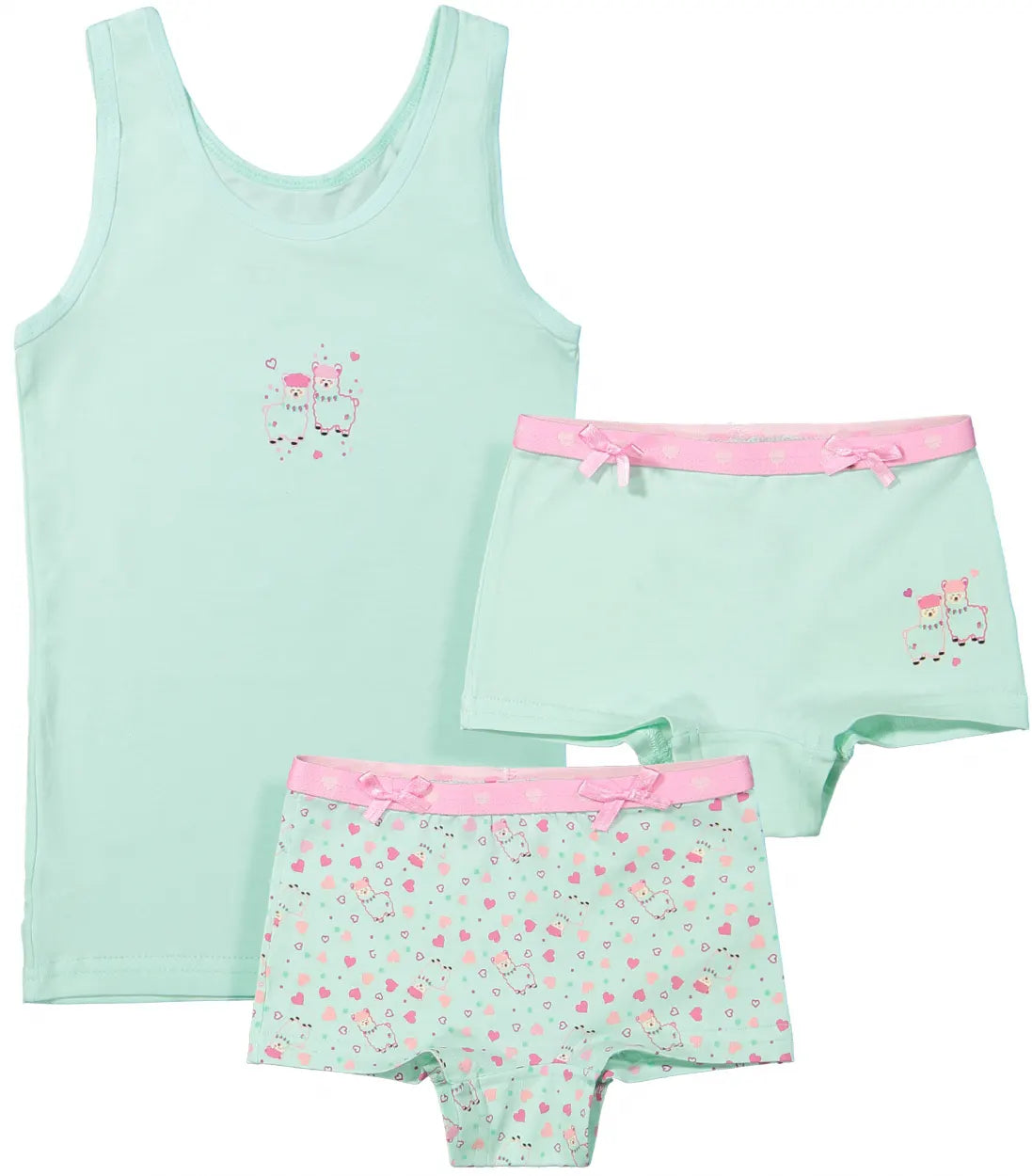 Sliponline Funderwear meisjes ondergoed - meisjes setje - Alpaca