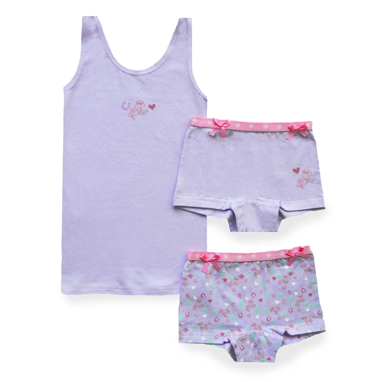 Sliponline Funderwear meisjes setje - Horse