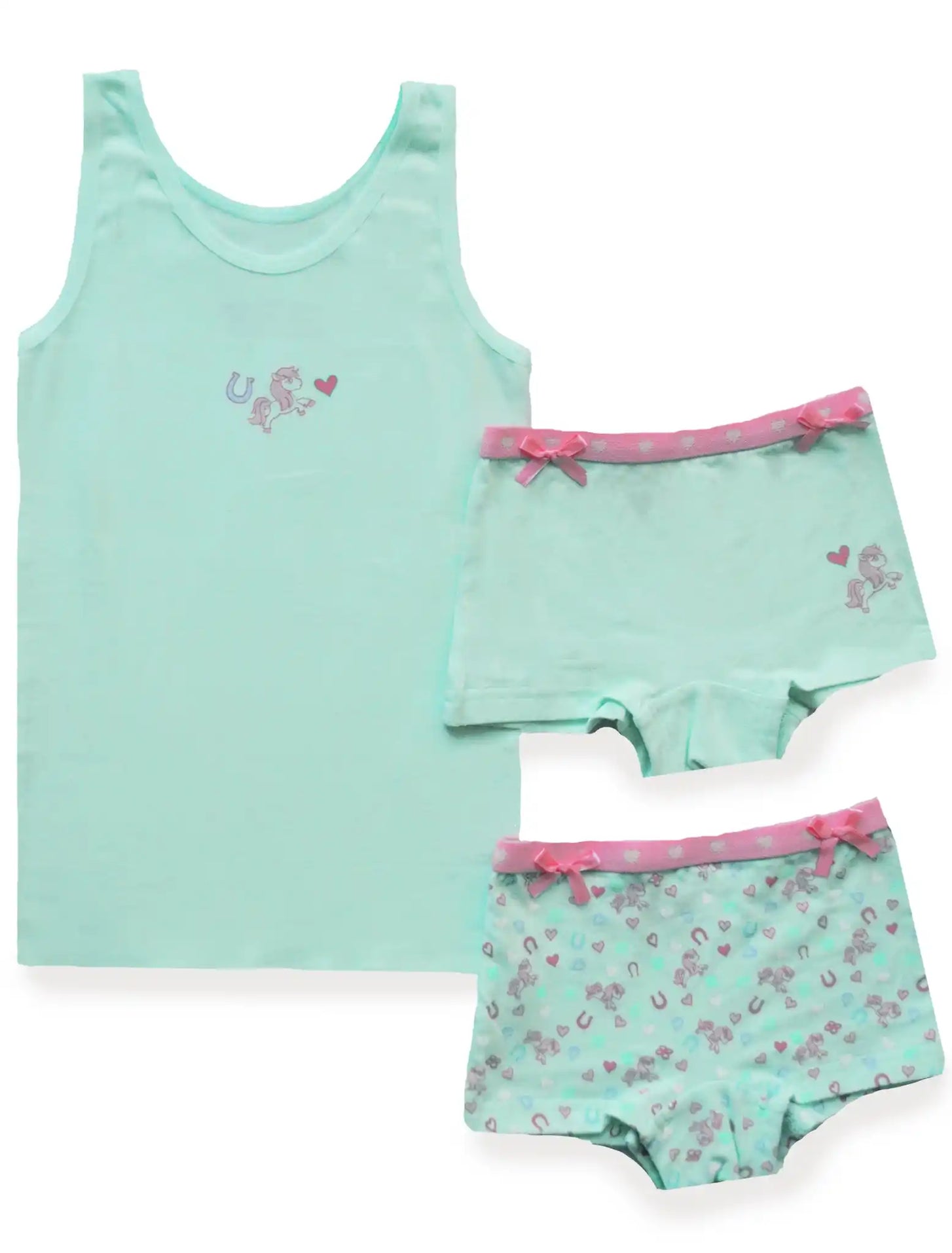 Sliponline Funderwear meisjes setje - Horse