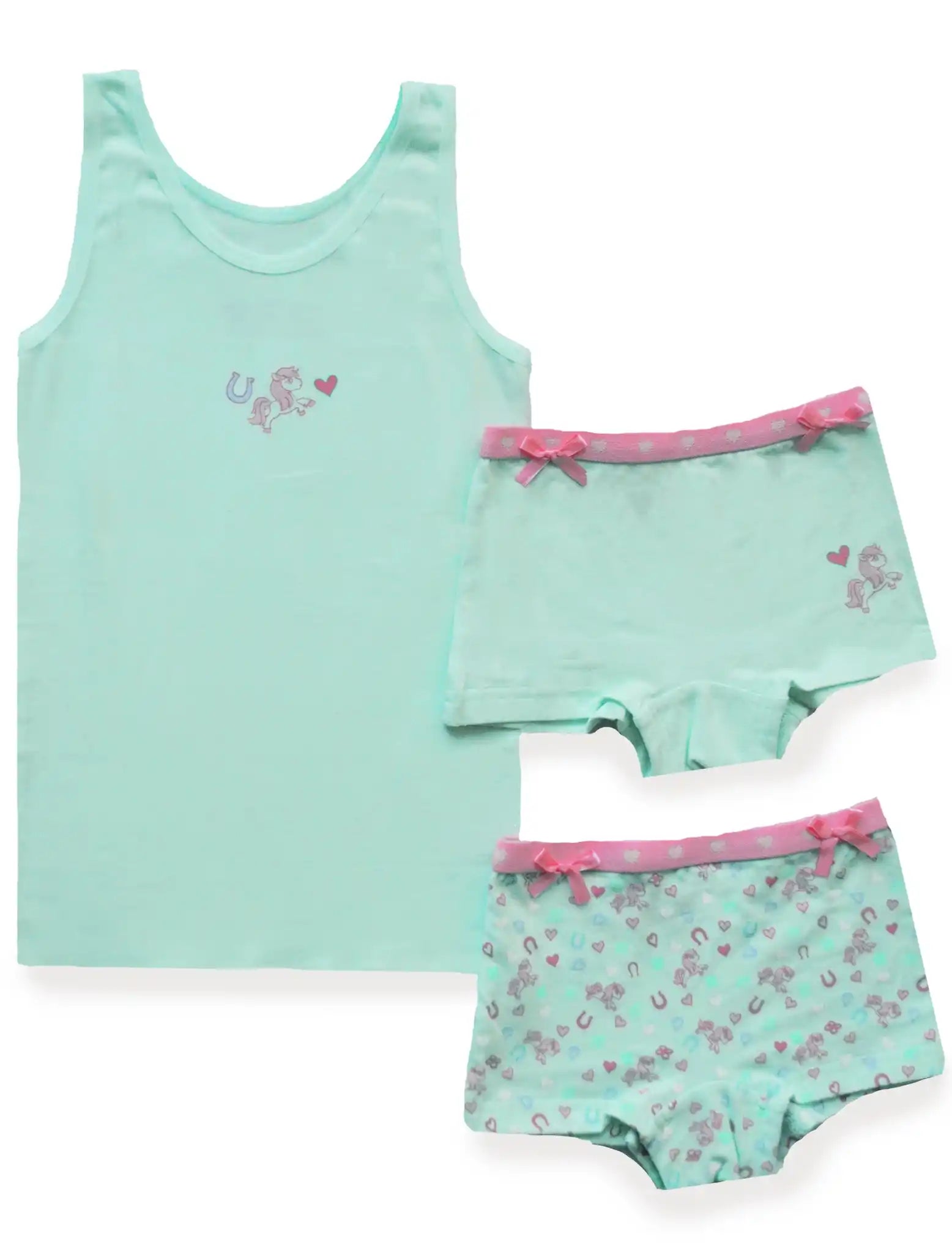 Sliponline Funderwear meisjes setje - Horse