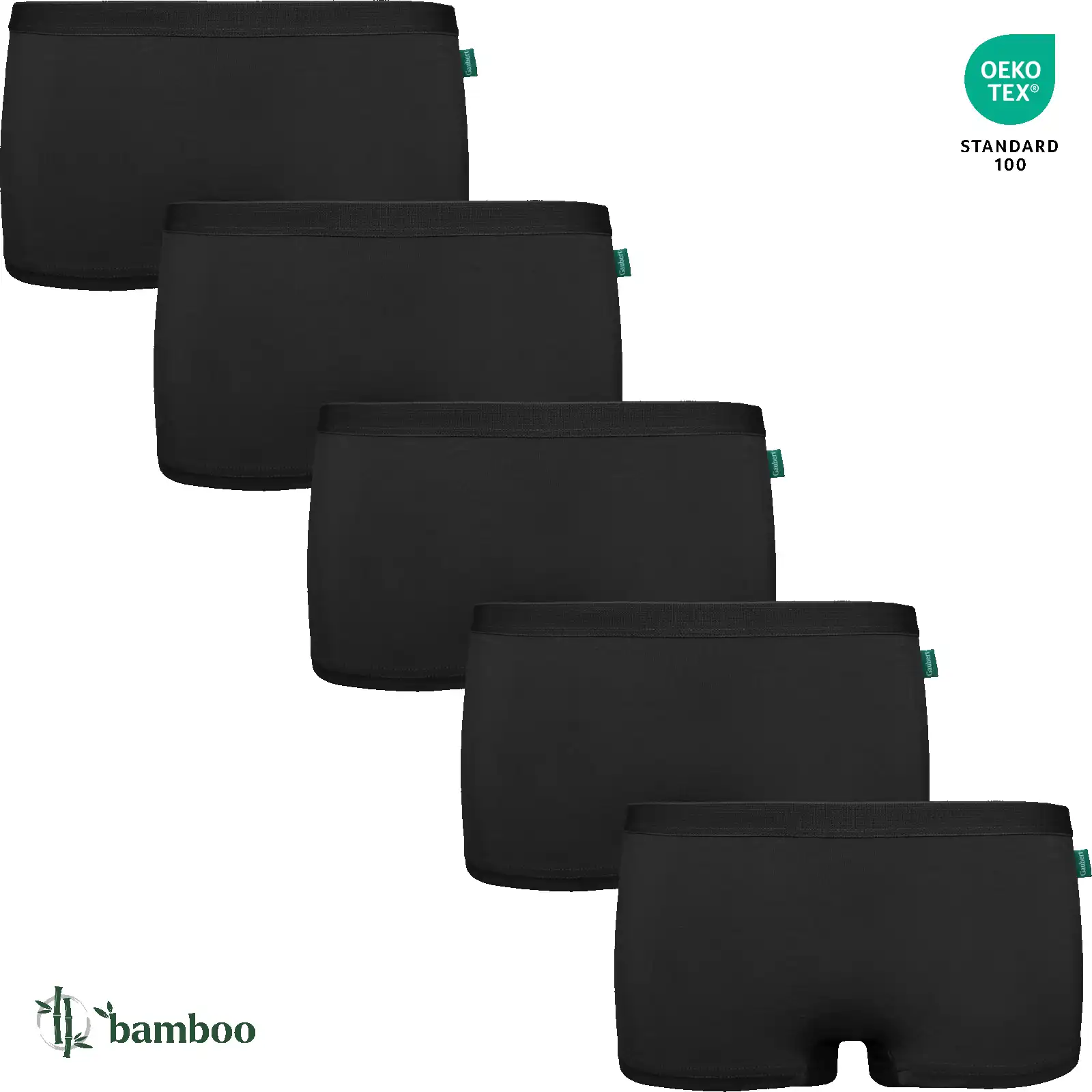 Sliponline Gaubert 5-pak bamboe shorts dames - Bamboe onderbroeken