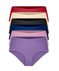Sliponline Gaubert 6-Pack Dames heup slips invisible - Onzichtbaar
