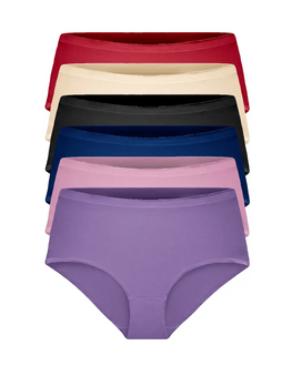 Sliponline Gaubert 6-Pack Dames heup slips invisible - Onzichtbaar