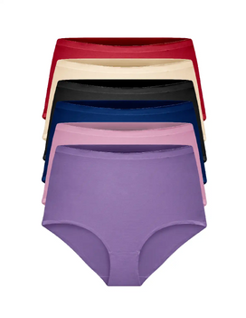 Sliponline Gaubert 6-Pack Dames taille slip invisible - Onzichtbaar