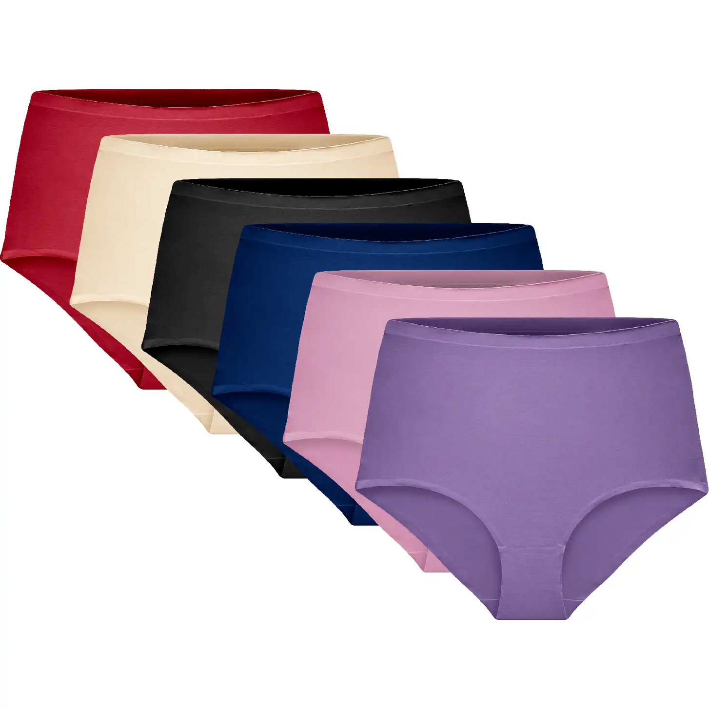 Sliponline Gaubert 6-Pack Dames taille slip invisible - Onzichtbaar