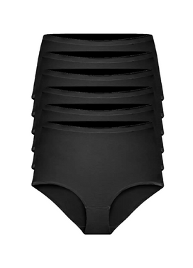 Sliponline Gaubert 6-Pack Dames taille slip invisible - Onzichtbaar