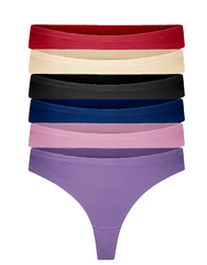 Sliponline Gaubert 6-Pack Strings dames invisible - Onzichtbaar