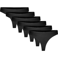 Sliponline Gaubert 6-Pack Strings dames invisible - Onzichtbaar