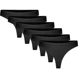 Sliponline Gaubert 6-Pack Strings dames invisible - Onzichtbaar