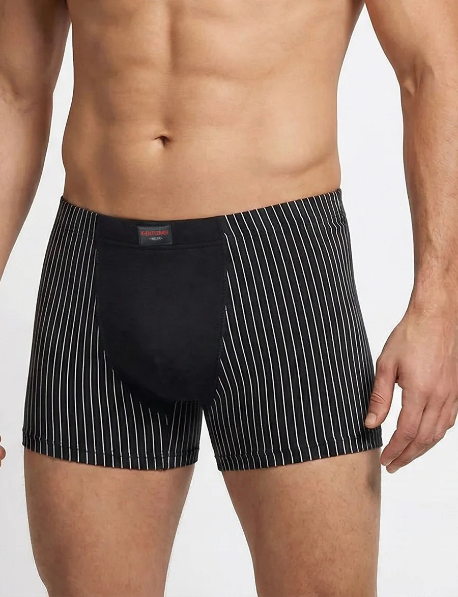 Sliponline Gentlemen heren Boxershort smal streepje