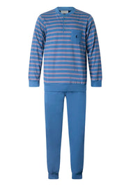 Sliponline Gentlemen heren pyjama Warme Dikke Tricot - Double jersey
