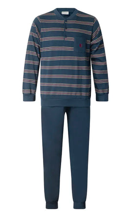 Sliponline Gentlemen heren pyjama Warme Dikke Tricot - Double jersey