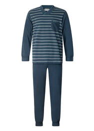 Sliponline Gentlemen heren pyjama Warme Dikke Tricot - Double jersey